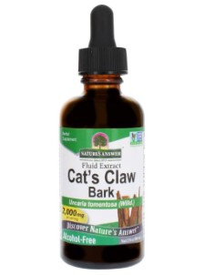 Natures Answer Cats Claw Inner Bark, Alcohol Free, 2000 mg 60 ml