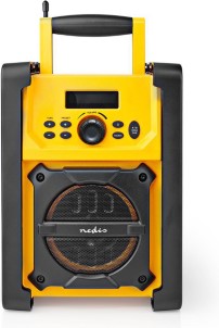Nedis FM Radio Bouwradio FM Batterij Gevoed | Netvoeding Digitaal 15 W