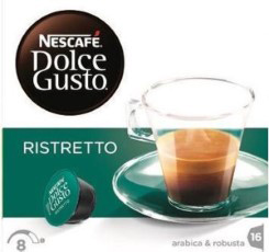 Nescafe Dolce Gusto Espresso Ristretto Koffiecups 16 stuks