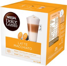 Nescafe Dolce Gusto Latte Macchiato Koffiecups 16 stuks