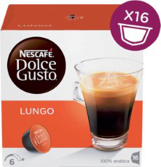 Nescafe Dolce Gusto Lungo Koffiecups 16 stuks