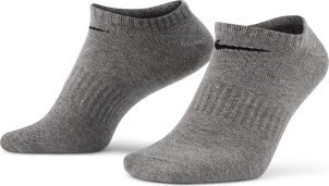 Nike Everyday Lightweight Sokken Maat 38|42 Unisex grijs wit zwart