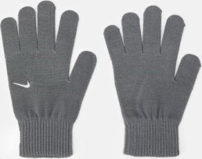 Nike Knitted Gloves Unisex Grijs|Wit Maat L|XL