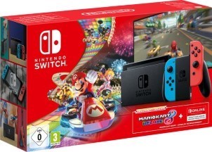 Nintendo Switch Console Blauw|Rood Nieuw Model Mario Kart