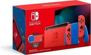 Nintendo Switch Console Rood|Blauw Nieuw model Super Mario Limited Edition