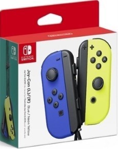 Nintendo Switch Joy Con Controller paar Blauw en Neon Geel