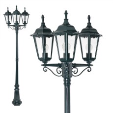 Nostalux Ancona lantaarn met dag en nacht sensor