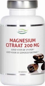 Nutrivian Magnesium Citraat 200 mg