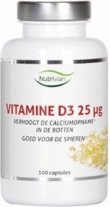 Nutrivian Vitamine D3 25 UG