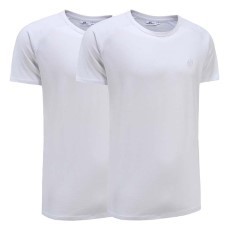 Ollies Fashion T|Shirt heren wit basic 2 pack XXL