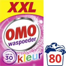 Omo Kleur XXL Waspoeder voor de gekleurde was 80 wasbeurten
