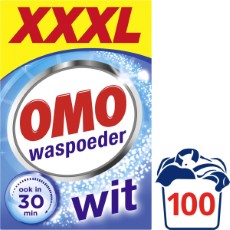 Omo Wit Krachtig Waspoeder 100 wasbeurten XXXL Voordeelpakking