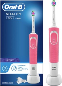 Oral B Vitality 100 Roze CrossAction Elektrische Tandenborstel