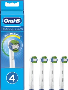 Oral B Precision Clean Met CleanMaximiser technologie Opzetborstels 4 Stuks