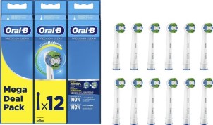 Oral B Precision Clean Met CleanMaximiser technologie Opzetborstels 12 Stuks