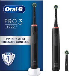 Oral B Pro 3 3900 Elektrische Tandenborstel Duo 2 x Zwart