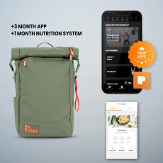 Pakama Athletics Bag 2.0 XXL Bundle plus Nutrition System 1 Month Gotham Green