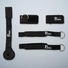 Pakama Athletics Handles, foot straps and door anchors Black