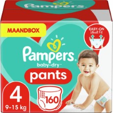 Pampers Baby Dry Pants Luierbroekjes Maat 4 9 15 kg 160 stuks Maandbox