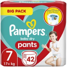 Pampers Baby Dry Pants maat 7 42 luierbroekjes