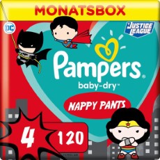 Pampers Pants Baby Dry Maat 4 9 15 kg Maandbox Limited Edition 120 St