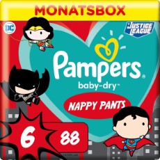 Pampers Pants Baby Dry Luierbroekjes Maat 6 15 kg Maandbox Limited Edition, 88 St