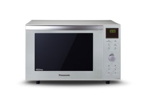 Panasonic NN DF385MEPG Combimagnetron Zilver