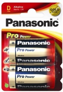 Panasonic Pro Power Alkaline D 2x