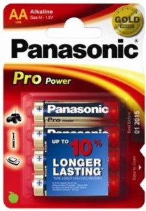 Panasonic Pro Power Alkaline AA 4x