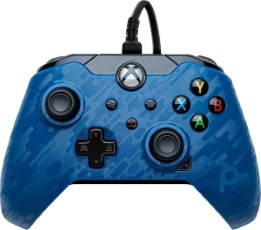 PDP Gaming Xbox Controller Official Licensed Xbox Series X plus S, Xbox One en Windows Blauw Camo