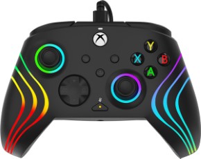 PDP Gaming Afterglow WAVE Xbox Controller Bedraad Xbox Series X|S Zwart