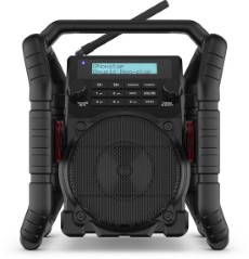 PerfectPro UBOX500R Bouwplaats Radio DAB plus en FM Bluetooth AUX USB Oplaadbaar UB500R2