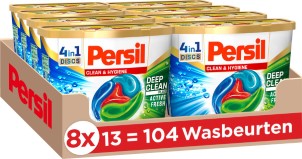 Persil 4in1 Discs Clean en Hygiene Wascapsules 104 wasbeurten