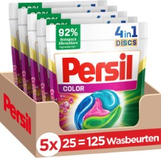 Persil 4in1 Discs Color Wascapsules 125 wasbeurten