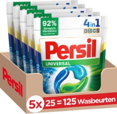 Persil 4in1 Discs Universal Wascapsules 125 wasbeurten