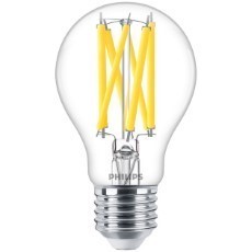 Philips LED lamp E27 100W 1521Lm A60 filament dimbaar Transparant