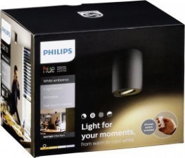 Philips Hue Pillar MA 5633030P7 Zwart