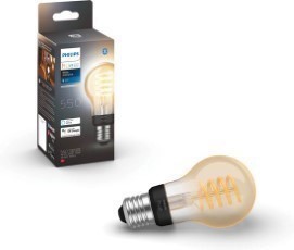 Philips Hue Lampen E27 A60 Filament 7W 550lm Warm tot koelwit licht MA 929002477501 Amber