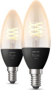 Philips Hue Lampen 2xE14 B39 Candle 4,5W 300lm Warmwit licht MA 30221100