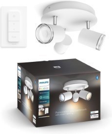 Philips Hue Adore badkamer 3 Warm tot koelwit licht plus Hue dimmer switch MA 34091600 Wit