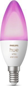 Philips Hue Lampen E14 B39 4W 470lm Wit en gekleurd licht MA 929002294204 Wit