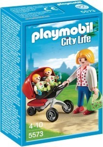 Playmobil City Life Tweeling kinderwagen 5573