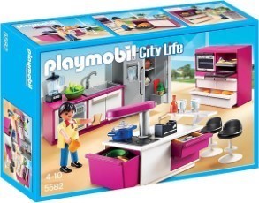 Playmobil City Life Keuken met kookeiland 5582