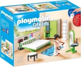 Playmobil City Life Slaapkamer met make up tafel 9271