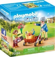 Playmobil City Life Oma met rollator 70194