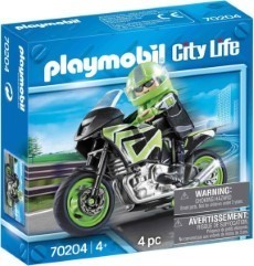 Playmobil City Life Motorrijder 70204