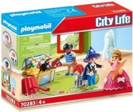 Playmobil City Life Kinderen met verkleedkoffer 70283