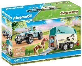 Playmobil Country Auto met aanhanger 70511