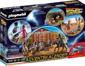 Playmobil Christmas Adventskalender Back to the Future deel III 70576
