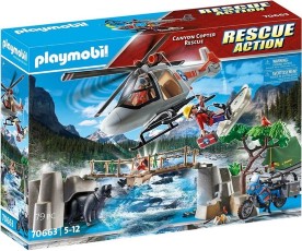 Playmobil City Action Canyon Airlift Operation 70663